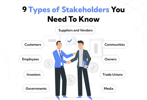 are suppliers and vendors stakeholders of a business